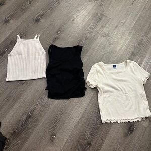 Set of 3 girls tank top bundle lot